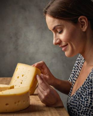 Sobremesa Vic Chocolate 1 queso semicurado con textura equilibrada y sabor robusto